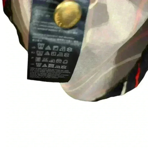 Tommy Hilfiger Red, White & Blue Striped Dress with Red Belt Size 6 - Picture 7 of 8